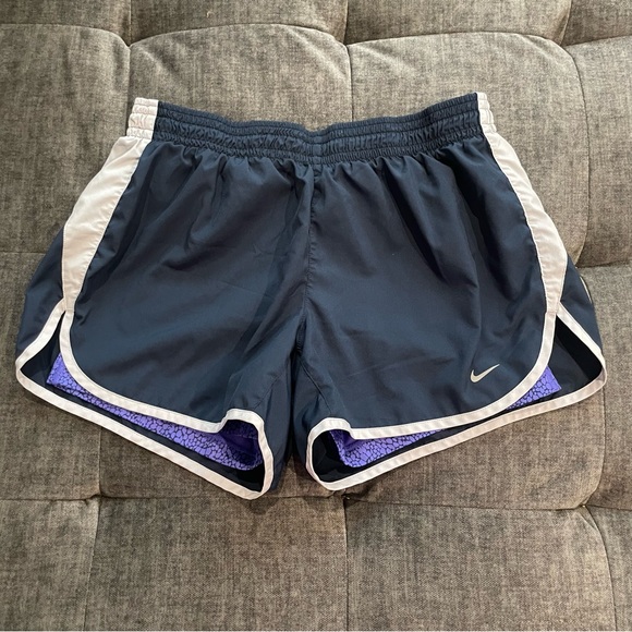 Nike Dri-fit Running Shorts Built-in Spandex - Picture 1 of 7